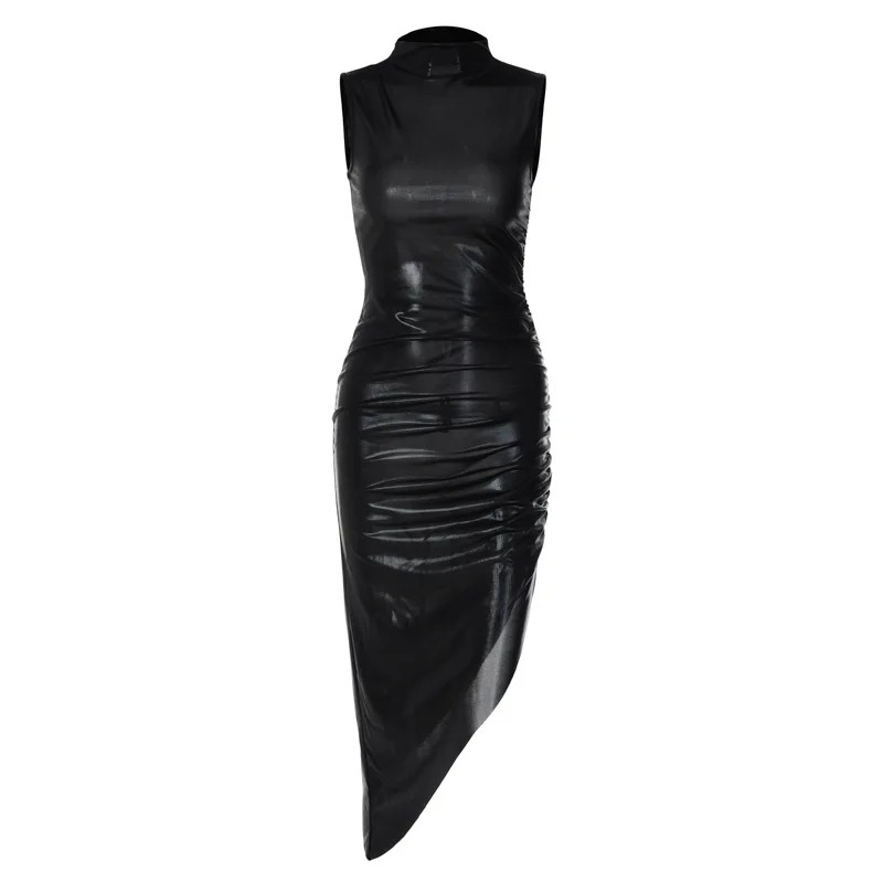 Ondi Leather Dress | BADHY
