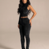 Anca Set Black front view