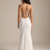 Lilac Dress back view