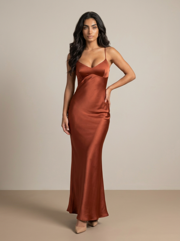 Niamh Satin Dress