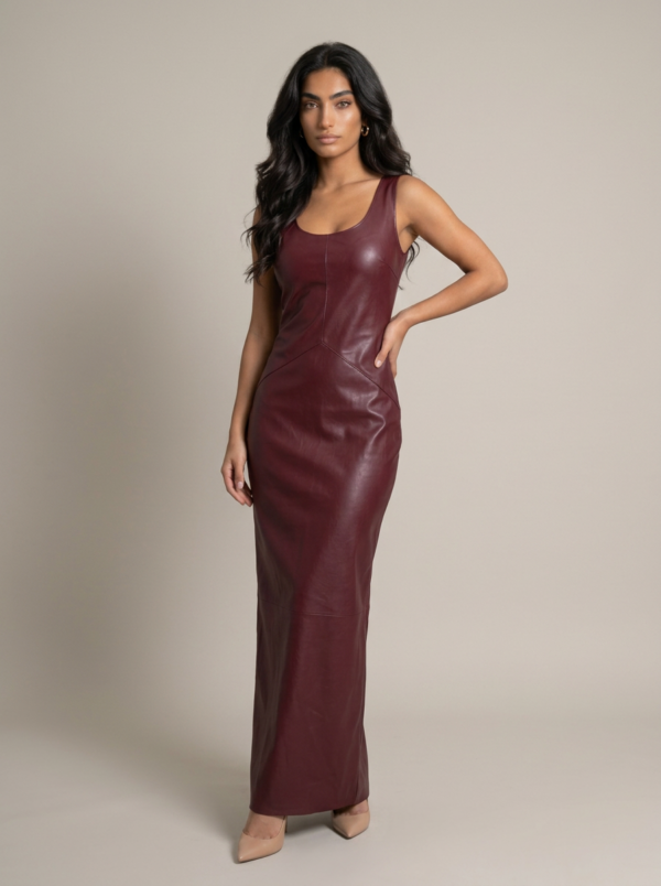 Thisbe Leather Dress