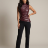 Rue Leather Top front view