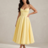 Ginebra Satin Dress front view