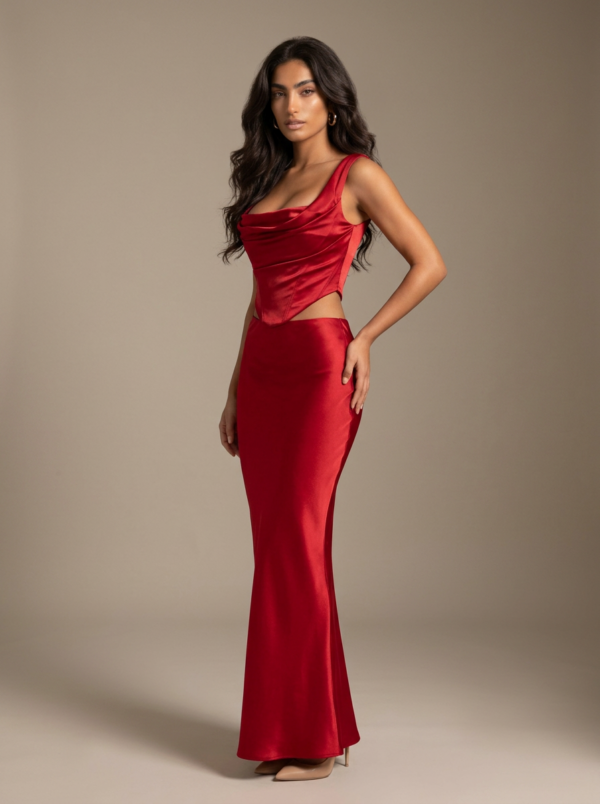 Zelia Satin Set