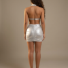 Dolores Leather Top back view