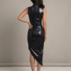 Ondi Leather Dress back view