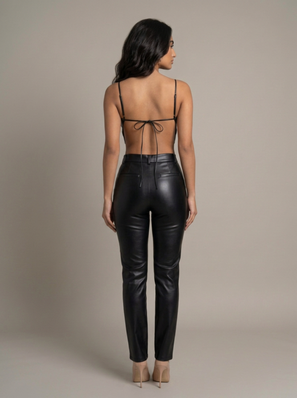 Rae Leather Top — photo 2