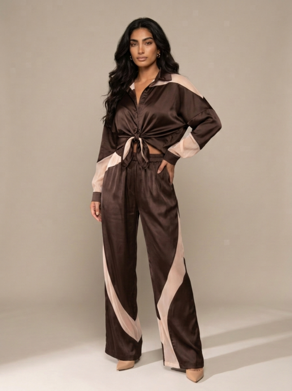 Sinead Satin Set — photo 4